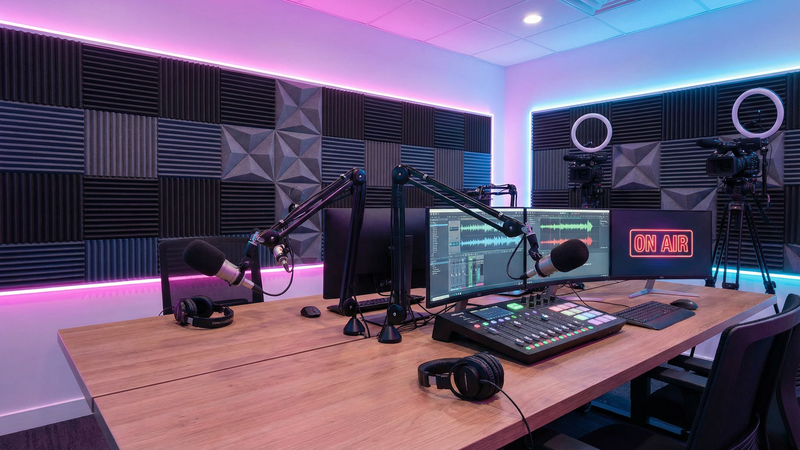 捷克街头直播间搭建视频