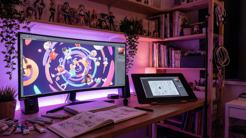 捷克街头动漫创作视频